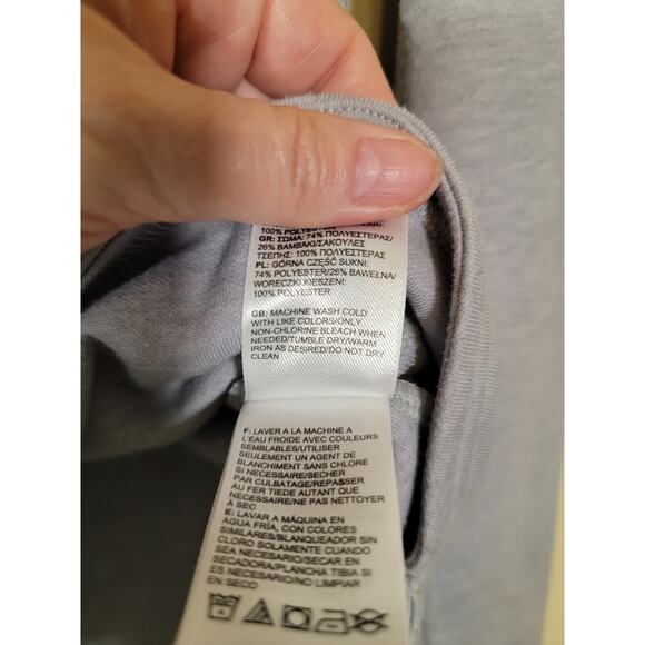 The North Face Women's Sweater Thumbholes Crew Neck Pocket Pullover Gray Size XS - Picture 12 of 12